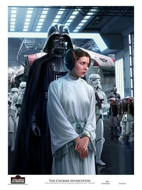 leia organa darth vader